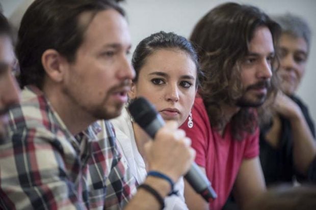 Pablo Iglesias e Irene Montero