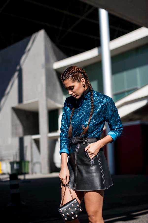 Street Style Pasarela Cibeles Mercedes-Benz Fashion Week Madrid MBFWM