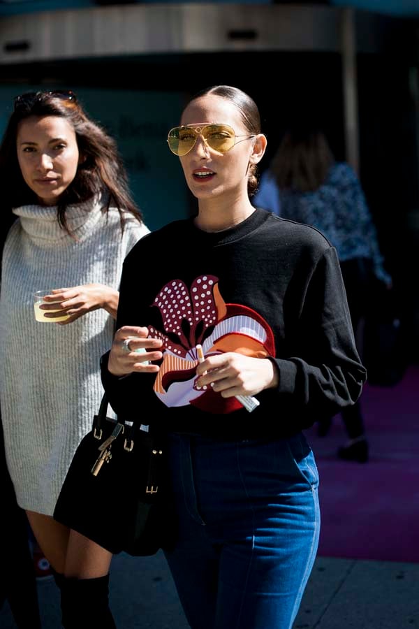 Street Style Pasarela Cibeles Mercedes-Benz Fashion Week Madrid MBFWM