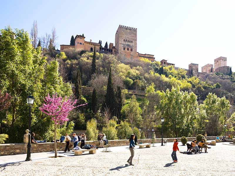 Paseo de los tristes granada