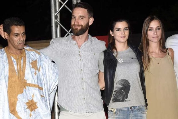 Clara Lago y Dani Rovira en un acto promocional / Gtres