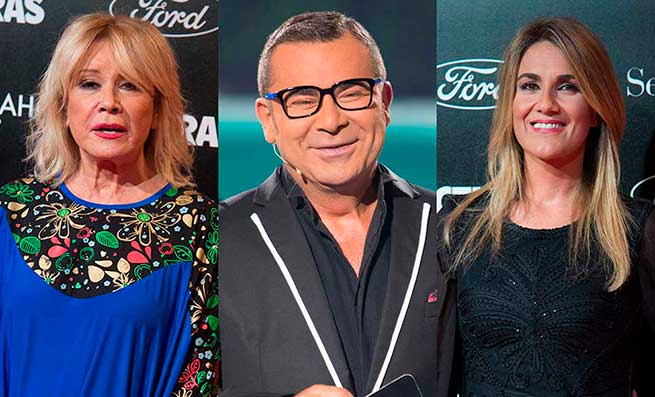 Mila Ximénez, Jorge Javier Vázquez y Carlota Corredera