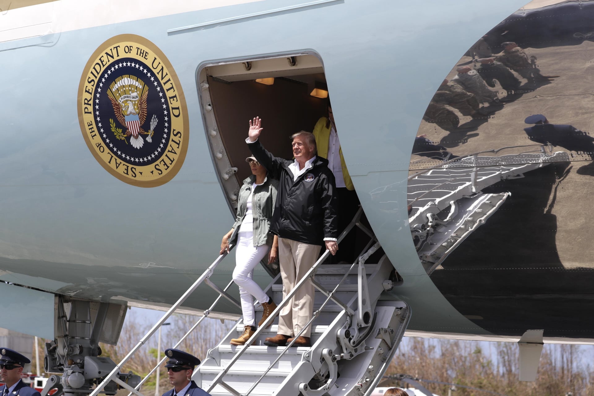 Tacones Desastre Melania Trump