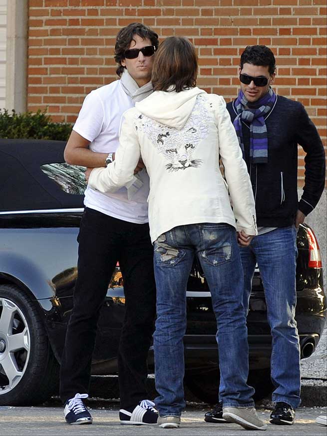 Feliciano López y Sergio Ramos