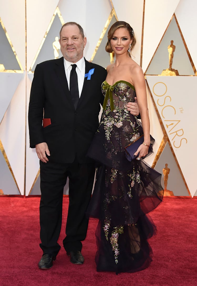 Harvey Weinstein y Georgina Chapman