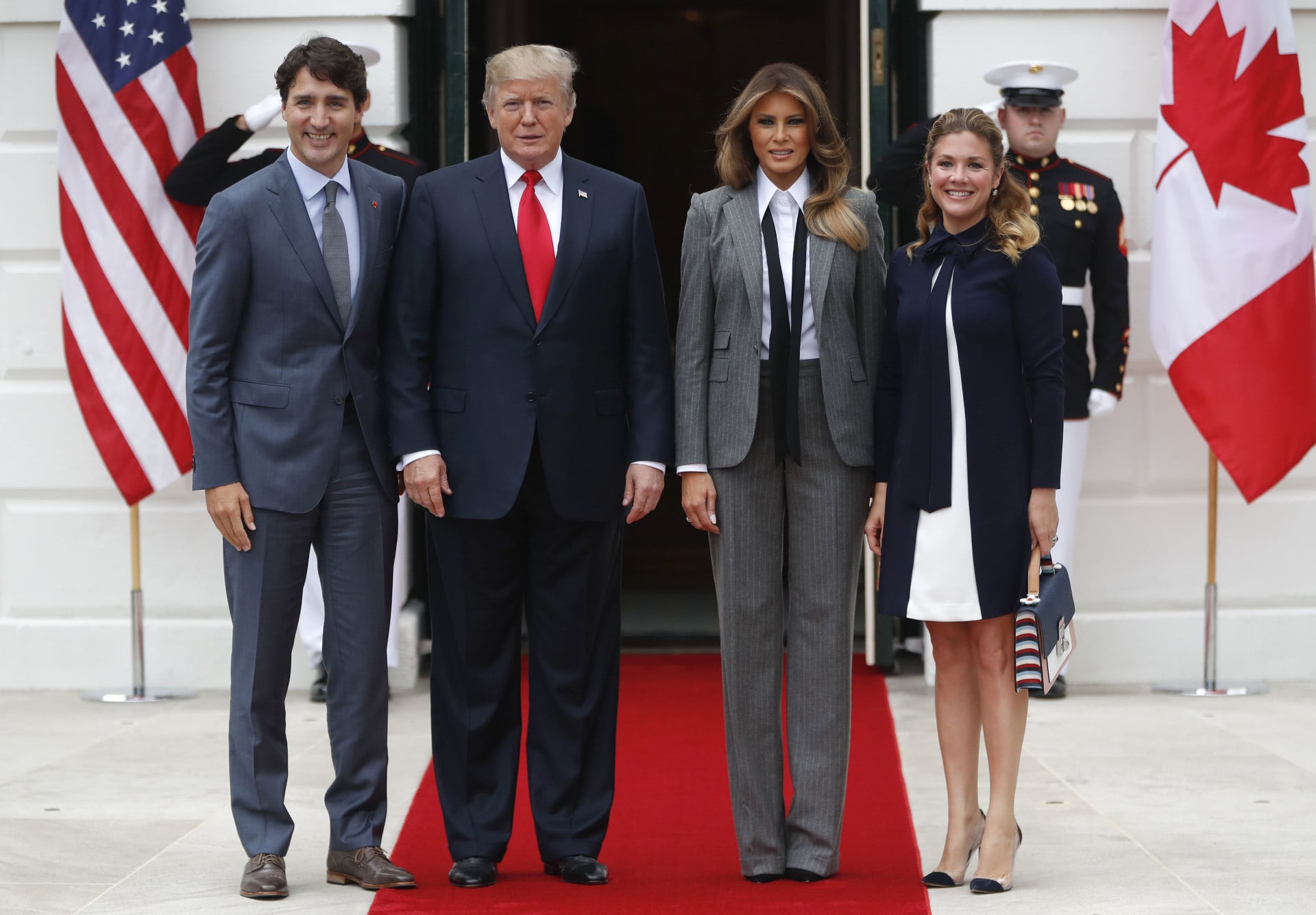 Melania Trump Traje Sastre