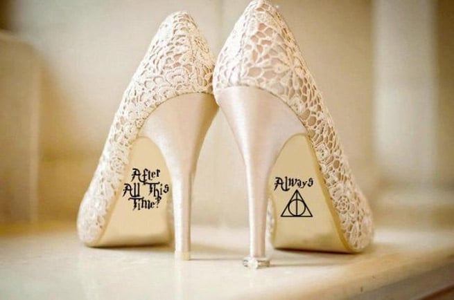 zapatos harry potter novia