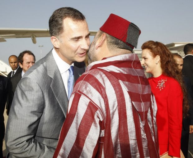 Los reyes Felipe VI y Mohamed VI
