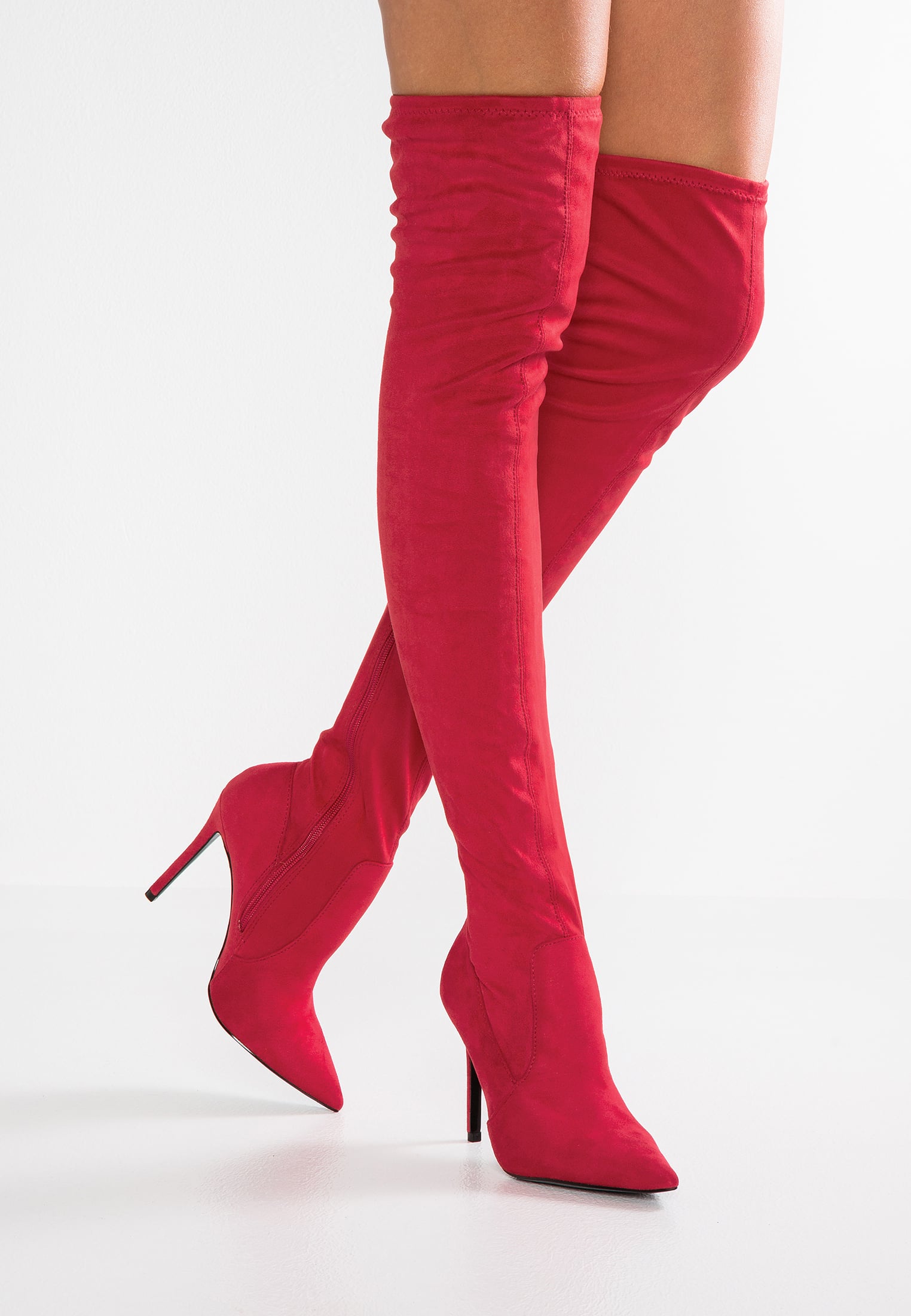 Botas Rojas Tendencia Topshop