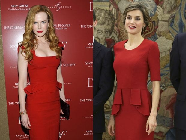 La reina Letizia y Nicole Kidman