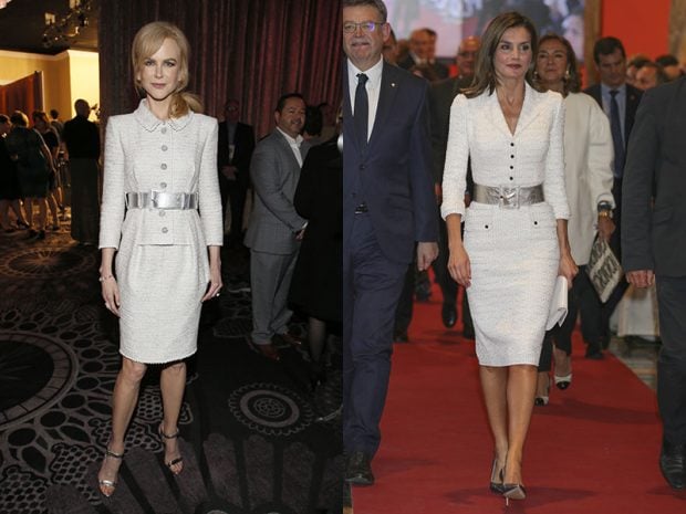 La reina Letizia y Nicole Kidman