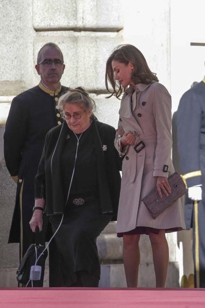 La Reina y Nechama Rivlin