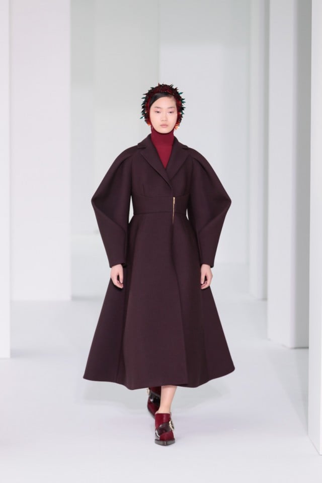 Melania Trump abrigo Delpozo corea del sur