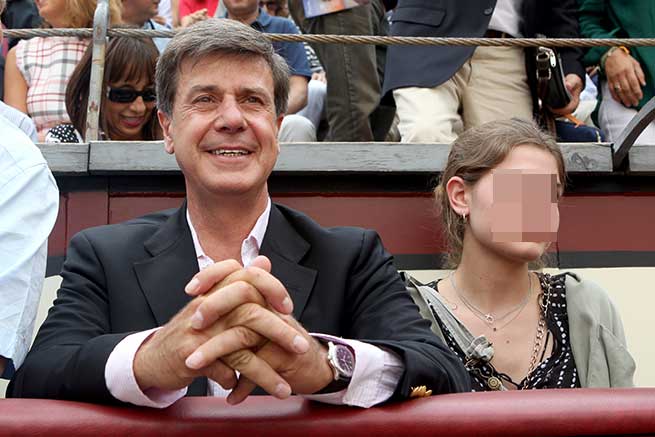 Cayetano Martínez de Irujo, con su hija Amina / Gtres