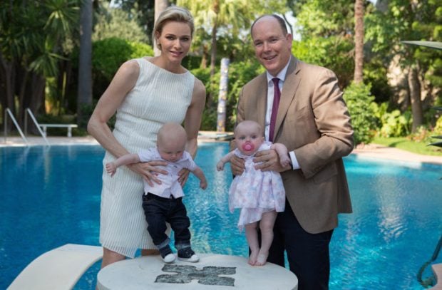 Alberto y Charlene de M&oacute;naco