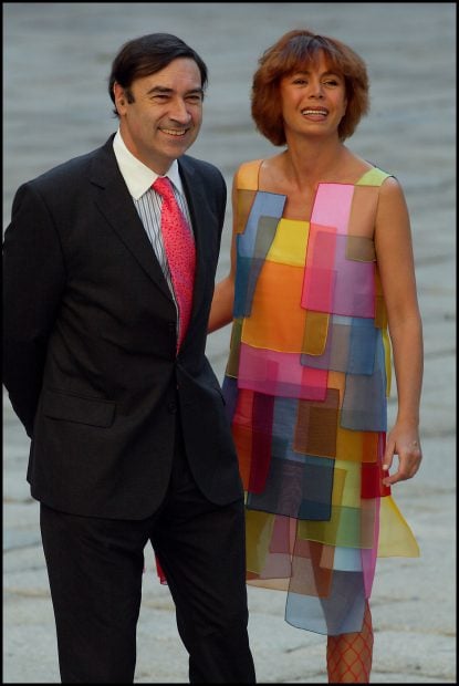 Pedro J. Ramírez y Ágatha Ruiz de la Prad