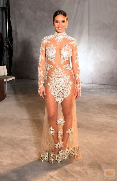 Vestido de Cristina Pedroche en la Nochevieja del 2015