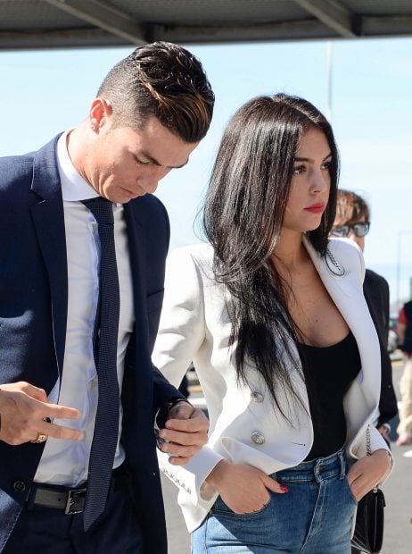 Cristiano Ronaldo and Georgina Rodriguez