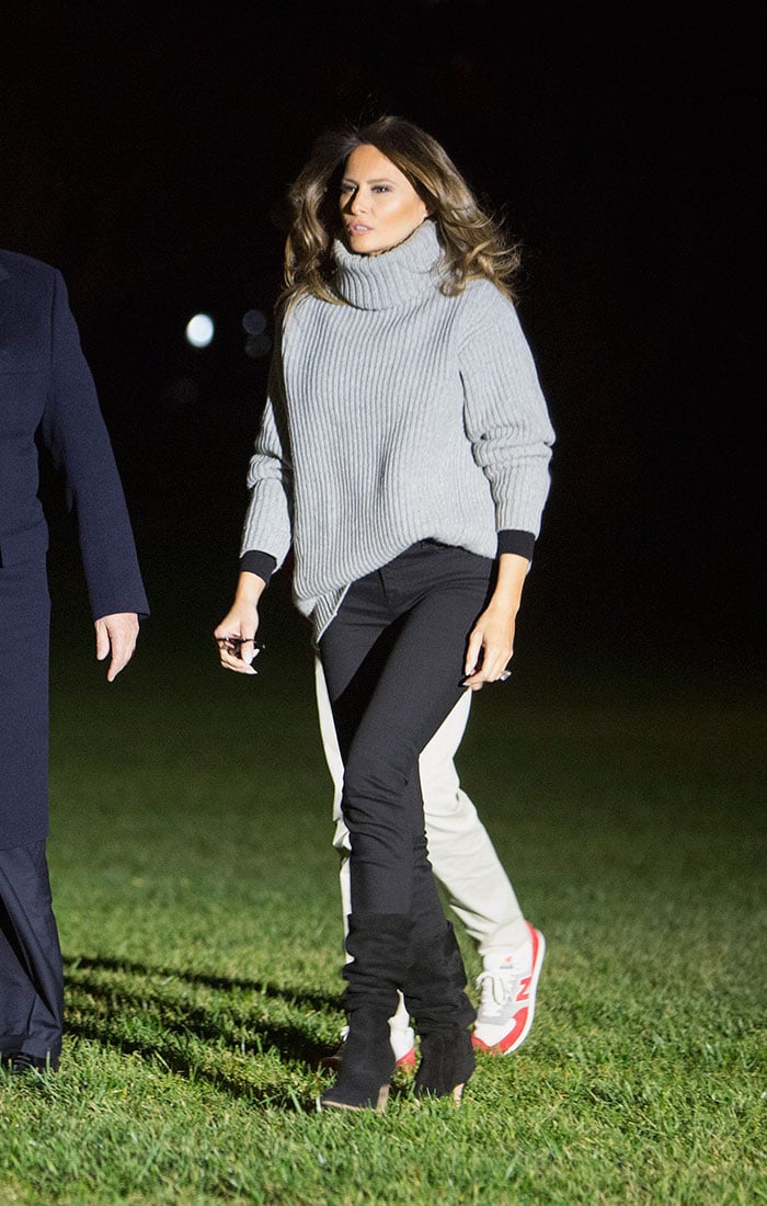 Melania Trump defiende con estilo una fórmula sencilla / Gtres