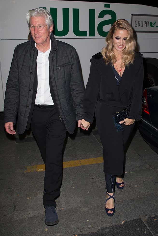 Alejandra Silva y Richard Gere