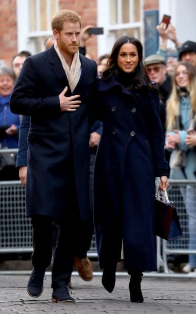 Meghan Markle y el pr&iacute;ncipe Harry