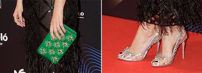zapatos cartera blanca