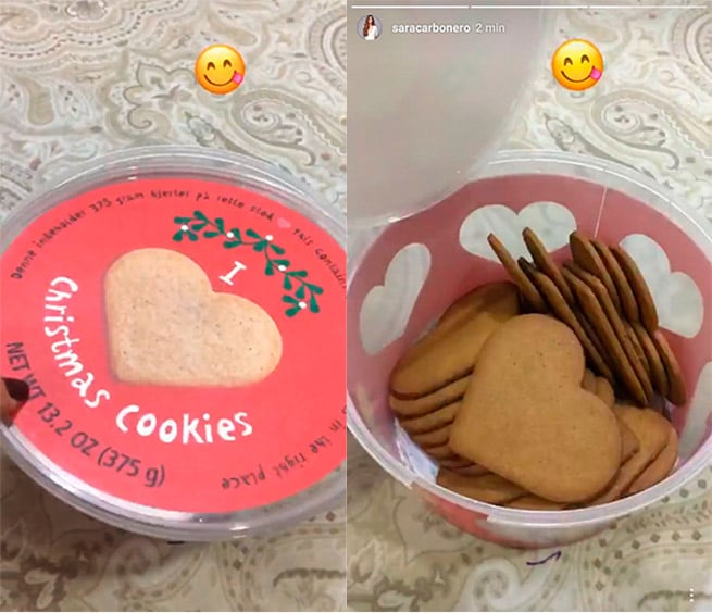 Sara Carbonero galletas Tiger