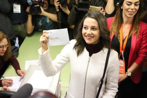 Inés Arrimadas Elecciones Cataluña 21-D