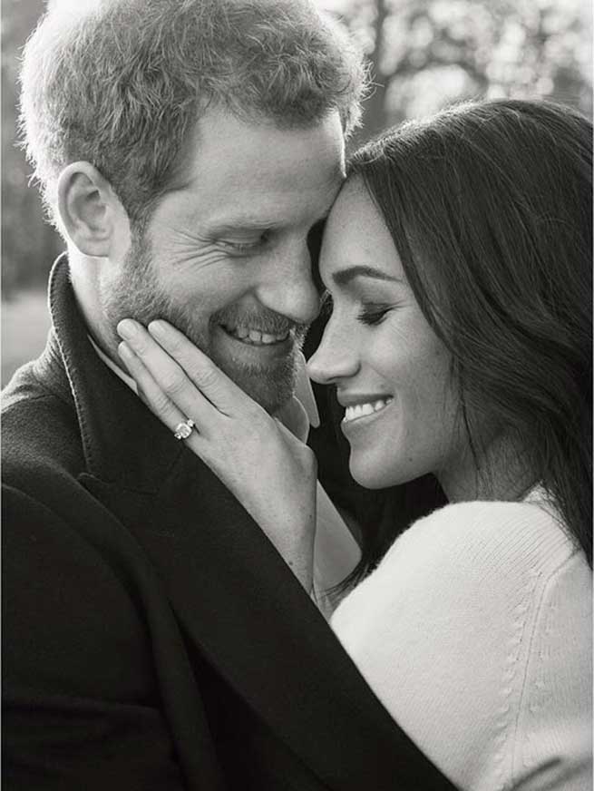 El príncipe Harry y Meghan Markle, foto oficial de su compromiso / Kensington Palace