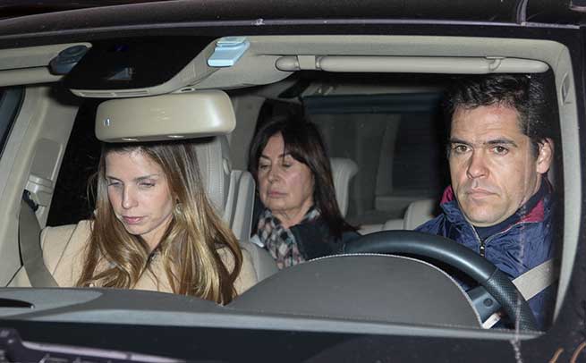 Margarita Vargas, Carmen Mart&iacute;nez-Bordi&uacute; y Luis Alfonso de Borb&oacute;n