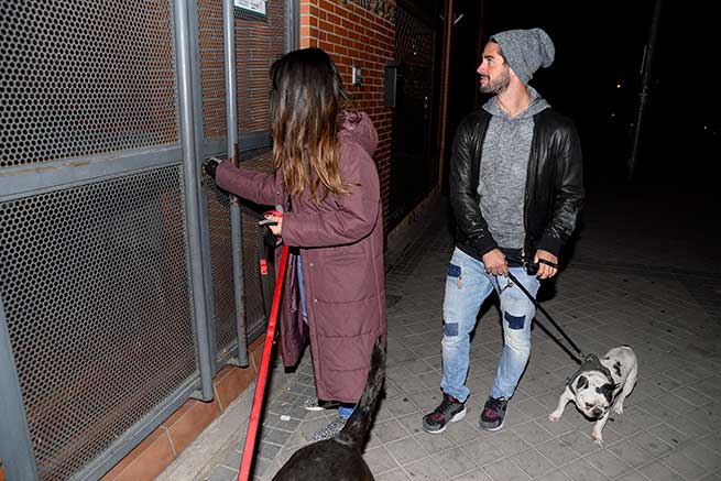 Isco y Sara S&aacute;lamo