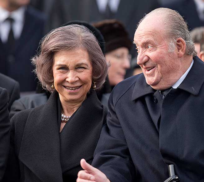 Juan Carlos y Doña Sofía
