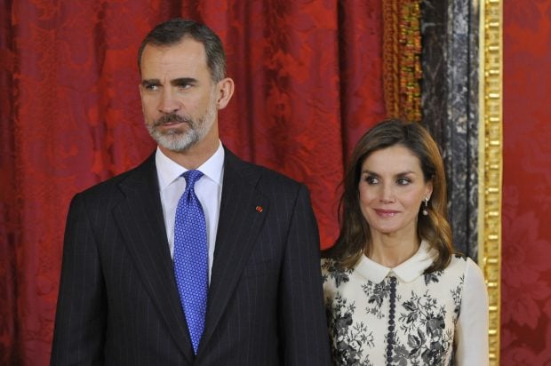 Los Reyes Felipe y Letizia
