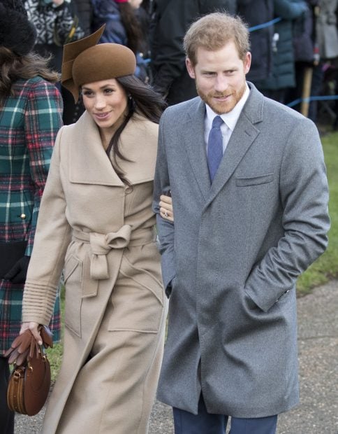 Meghan Markle y el pr&iacute;ncipe Harry