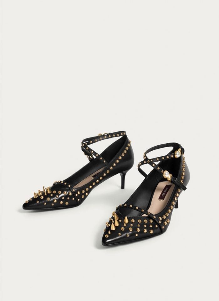 zapato de pinchos de Uteq&uuml;e de Letizia