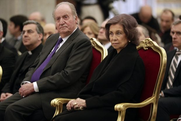 Rey Juan Carlos y reina Sofía
