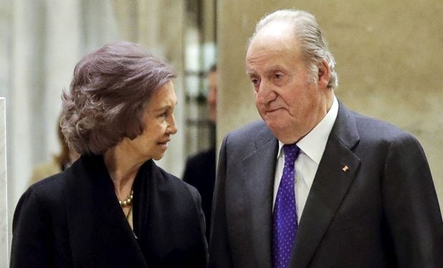 Los reyes Juan Carlos y Sof&iacute;a