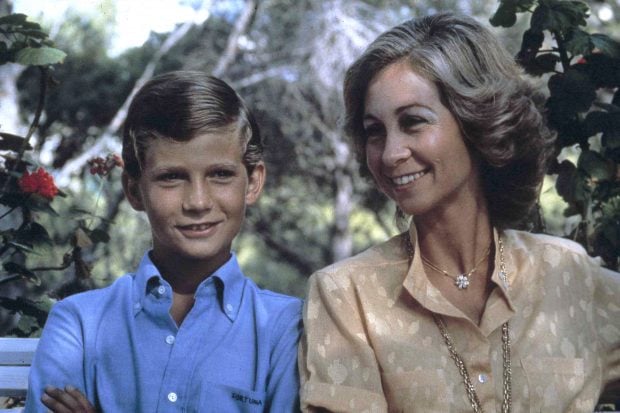 El rey Felipe con su madre / Gtres