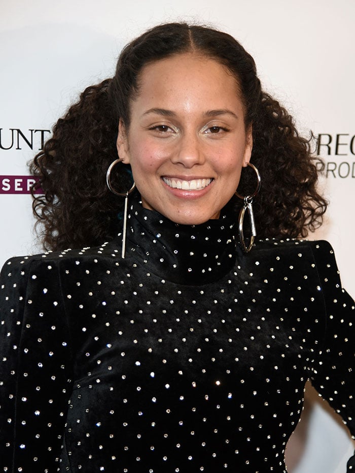 alicia keys miente sin maquillaje