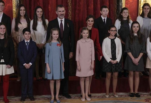 Los Reyes, Leonor y Sofía