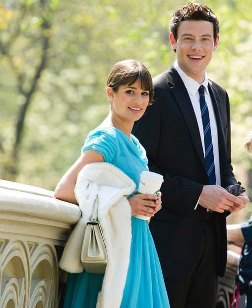 Lea Michele y Cory Monteith