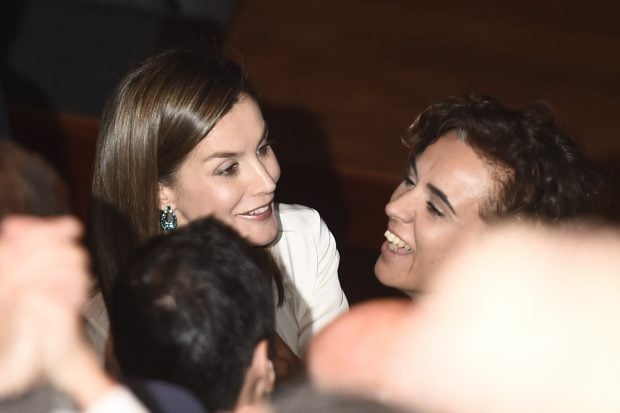La Reina con Dolors Montserrat / Gtres