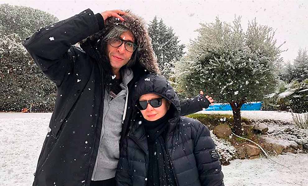 Alaska y Mario disfrutan de la nieve en Madrid / Instagram