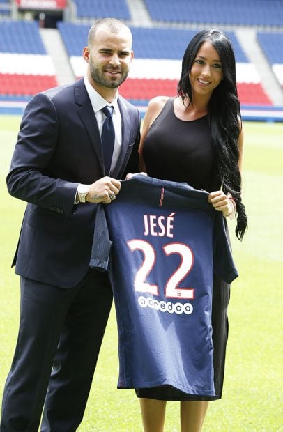 Aurah Ruiz y Jesé Rodríguez