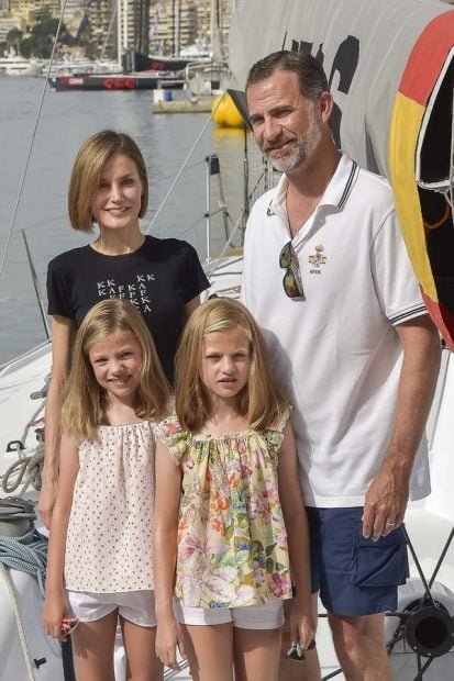Reyes Felipe y Letizia
