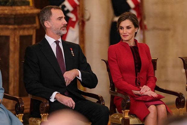 Los Reyes Felipe y Letizia