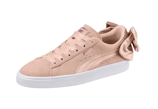 suede bow puma