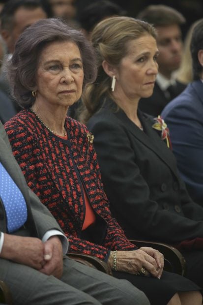 La infanta do&ntilde;a Elena durante la entrega de premios / Gtres