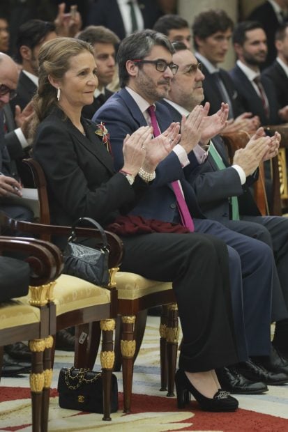 La infanta do&ntilde;a Elena durante la entrega de premios / Gtres