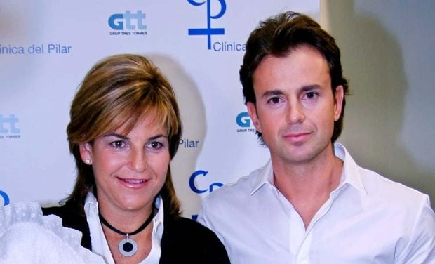 Arantxa S&aacute;nchez Vicario y Josep Santacana